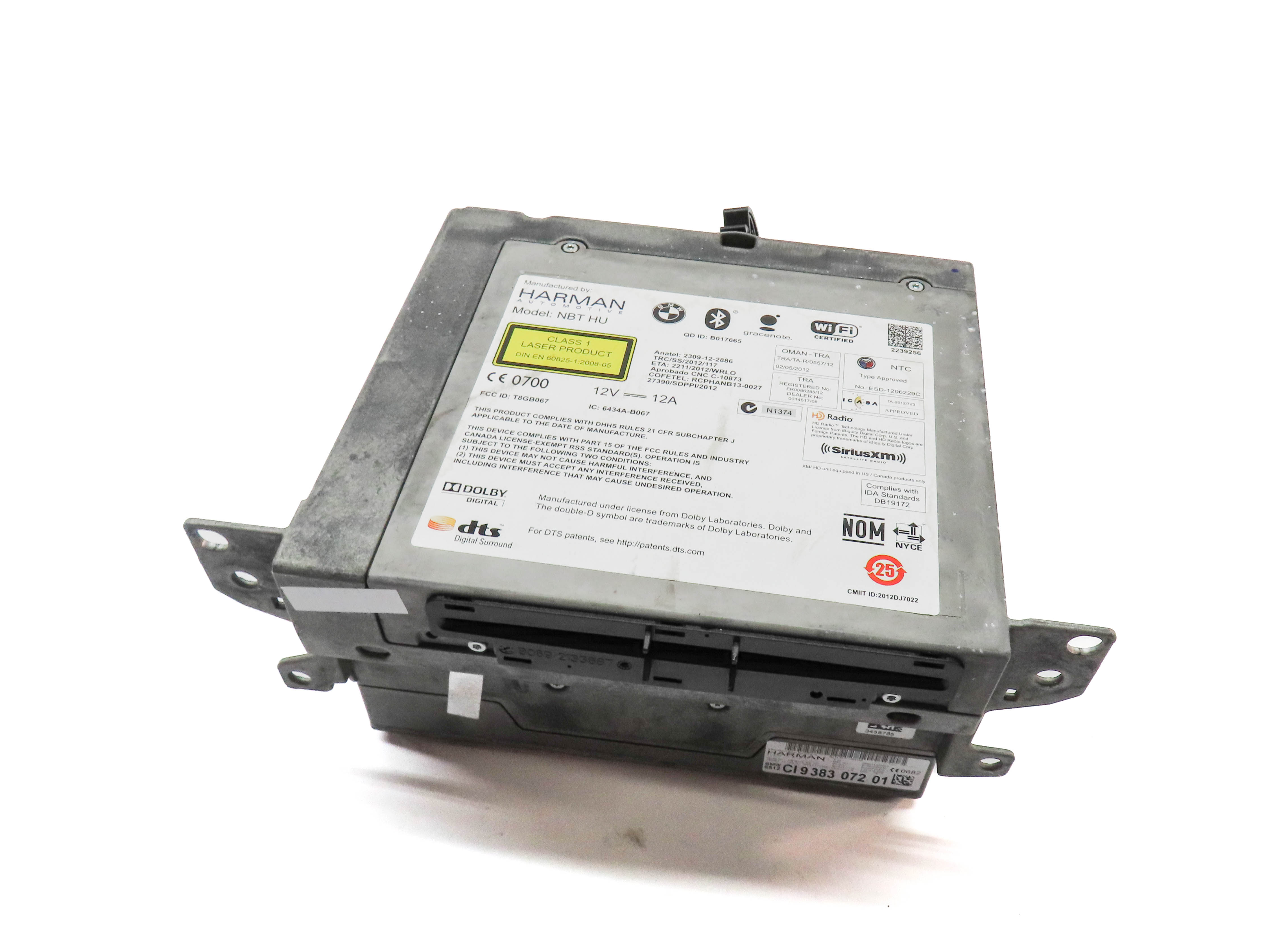 14-16 BMW 2 3 4 5 6 7 X3 X5 X6 (F10 F15 F22 F30 F32) AM/FM CD STEREO RECEIVER — exact item pictured